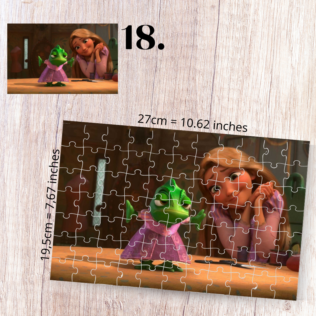 Puzzle Zaplątani / Tangled – Roszpunka, animacja Disney