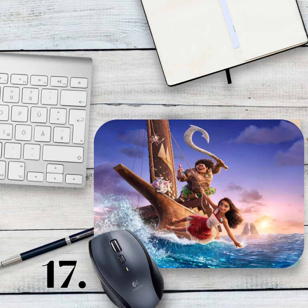Vaiana / Moana Mousepad - Moana and Maui, Disney Animation