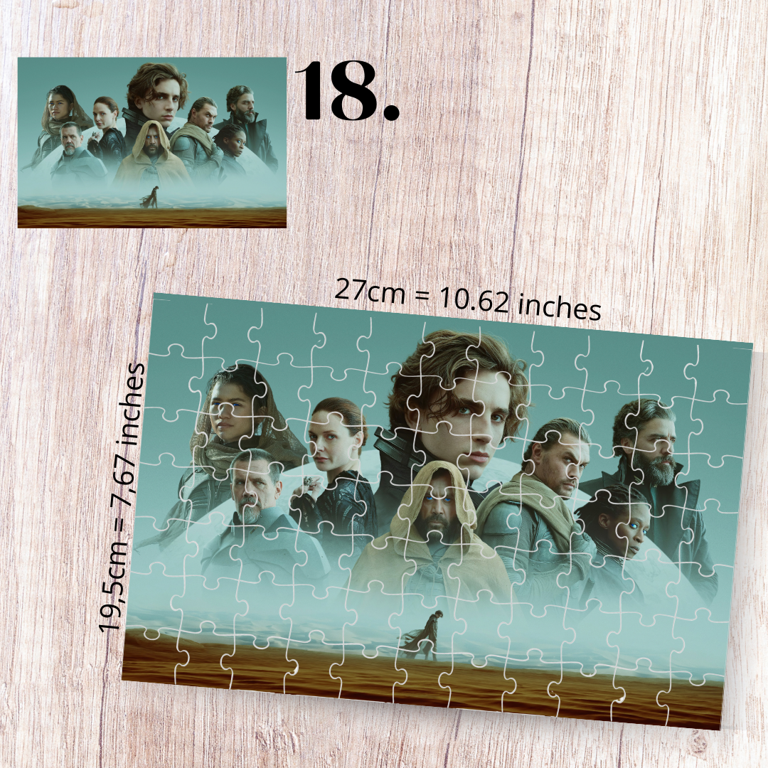 Puzzle Diuna / Dune – film sci-fi, Arrakis