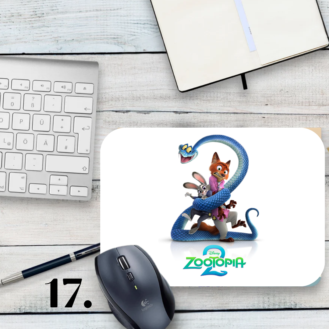 Podkładka pod mysz Zwierzogród / Zootopia – Judy Hopps i Nick Wilde