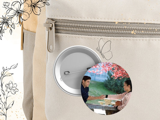 Pin To All the Boys I've Loved Before - Netflix movie inspired, romantic pin, Lara Jean, Peter