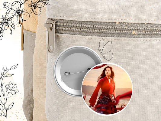 Mulan | Backpack pin