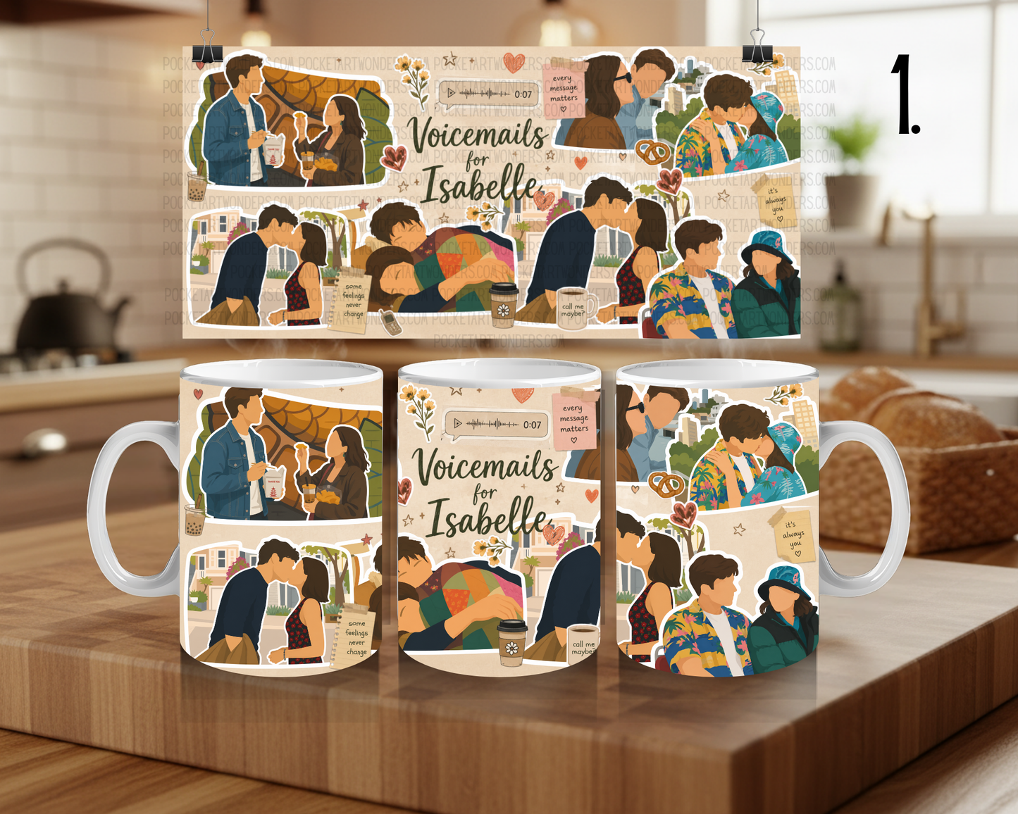 Ceramic Mug - Voicemails for Isabelle