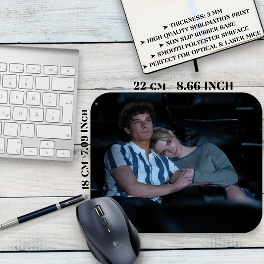 Mouse pad Regretting You / Regretting You - a novel by Colleen Hoover, Morgan and Clara