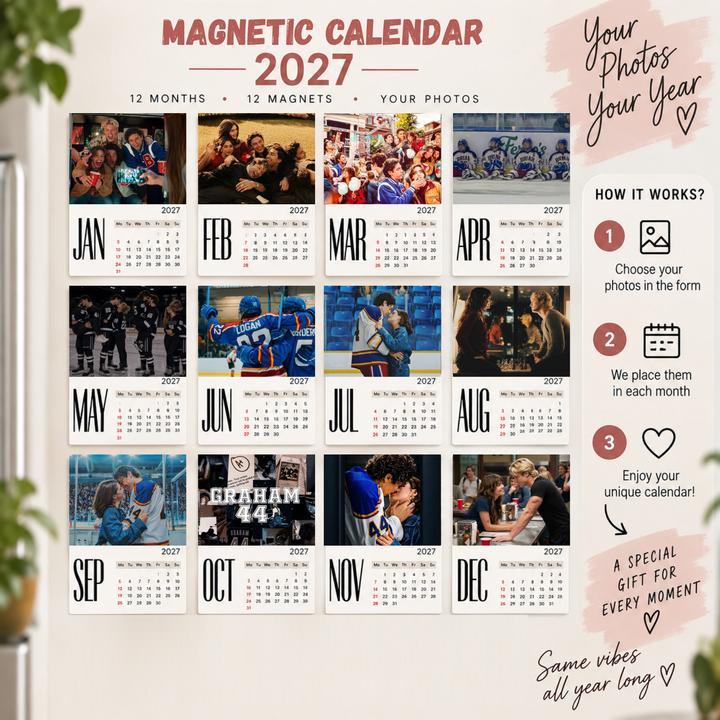 Kalendarz magnetyczny 2027 – Off Campus