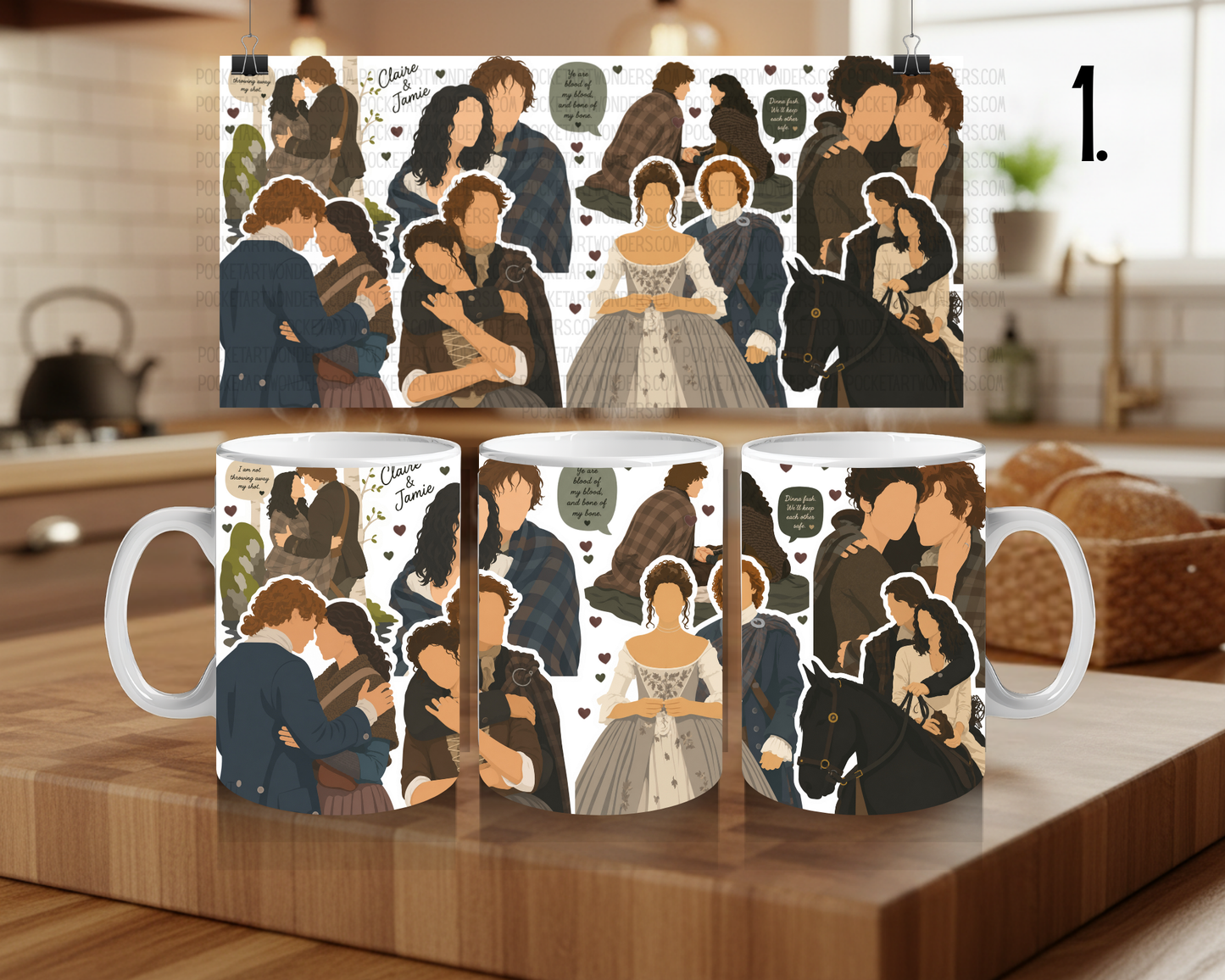 Ceramic Mug 330 ml - Outlander