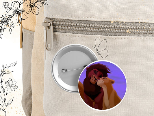 The Lion King Pin - inspired by the Disney movie, aesthetic pin, Simba, Nala