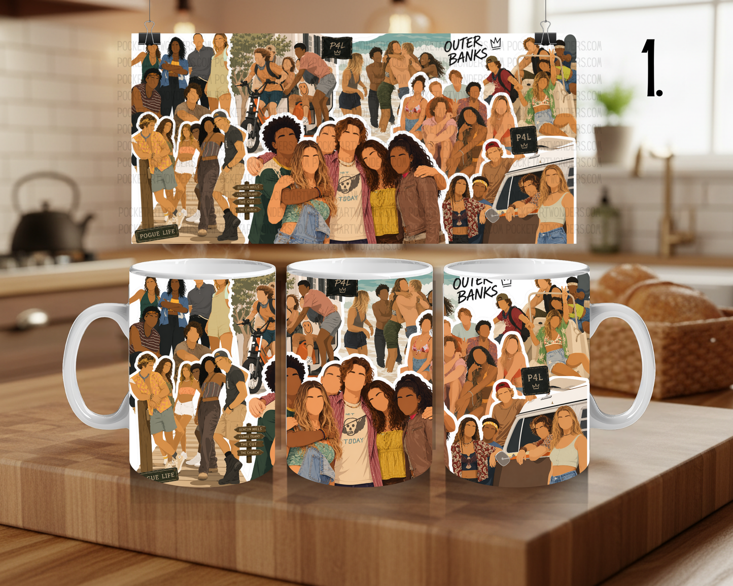 Ceramic Mug 330 ml - Outer Banks Inspired