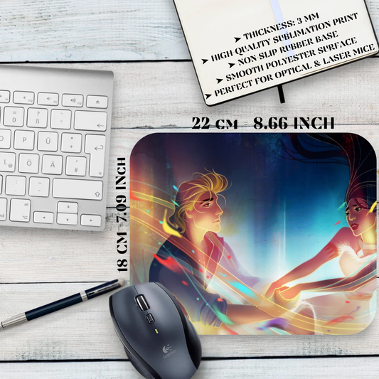 Pocahontas mouse pad / Pocahontas - Disney animation, classic fairy tale