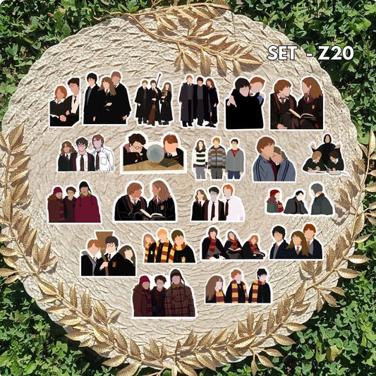 Harry Potter / Harry Potter sticker set – Hogwarts, houses of the school of magic