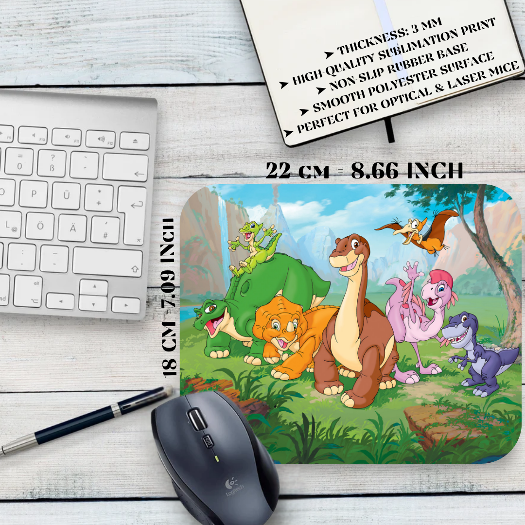 Mouse pad The Land Before Time - classic animation, Littlefoot