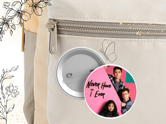 Never Have I Ever | Backpack pin