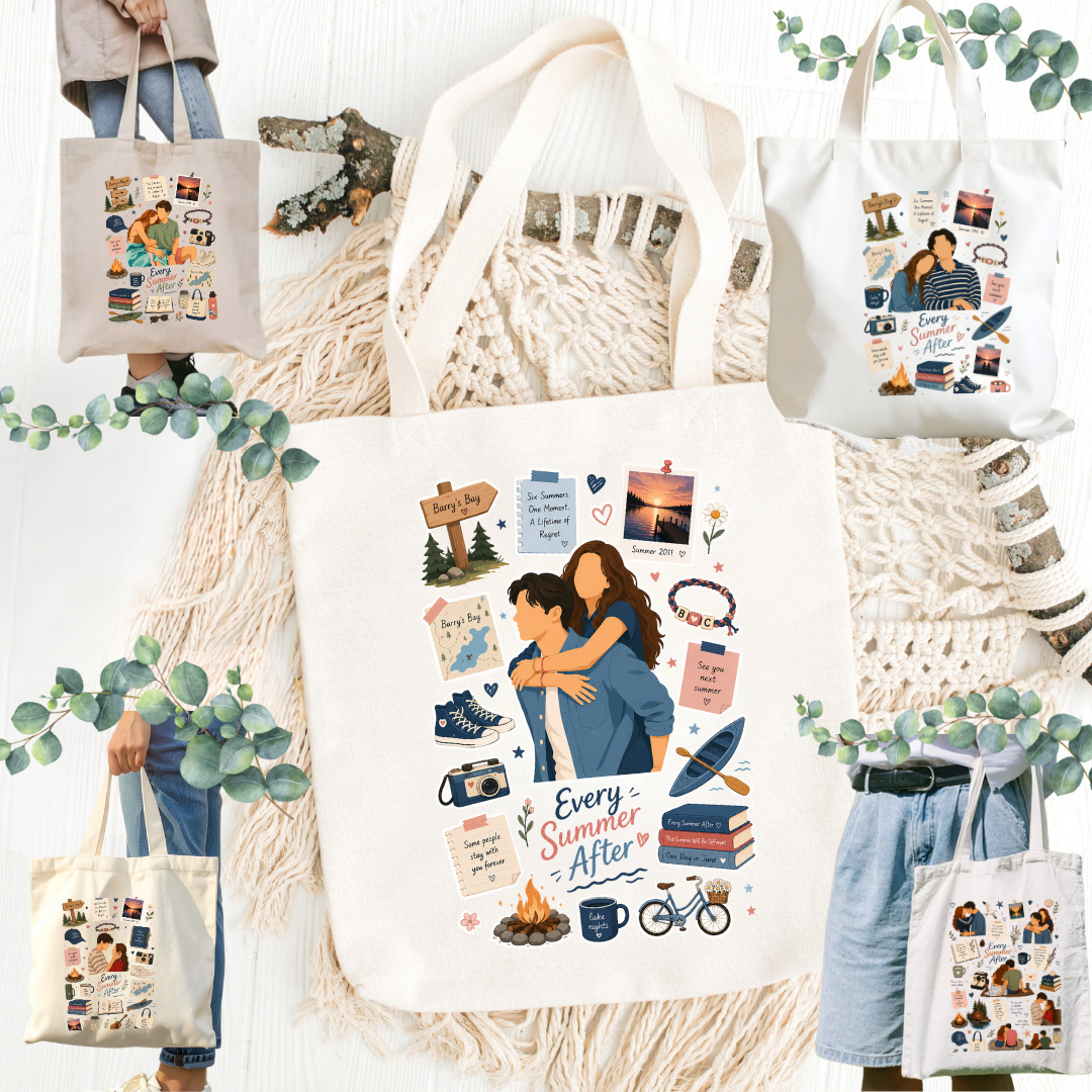 Torba Każdy kolejny rok – bookish romance i BookTok aesthetic