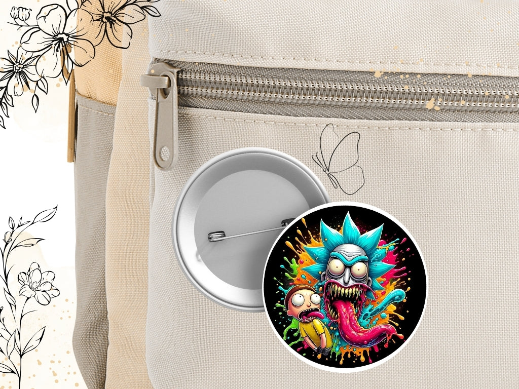 Rick and Morty | Backpack pin