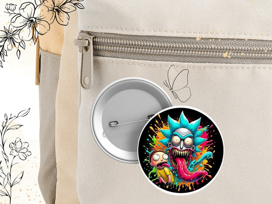 Rick and Morty | Backpack pin