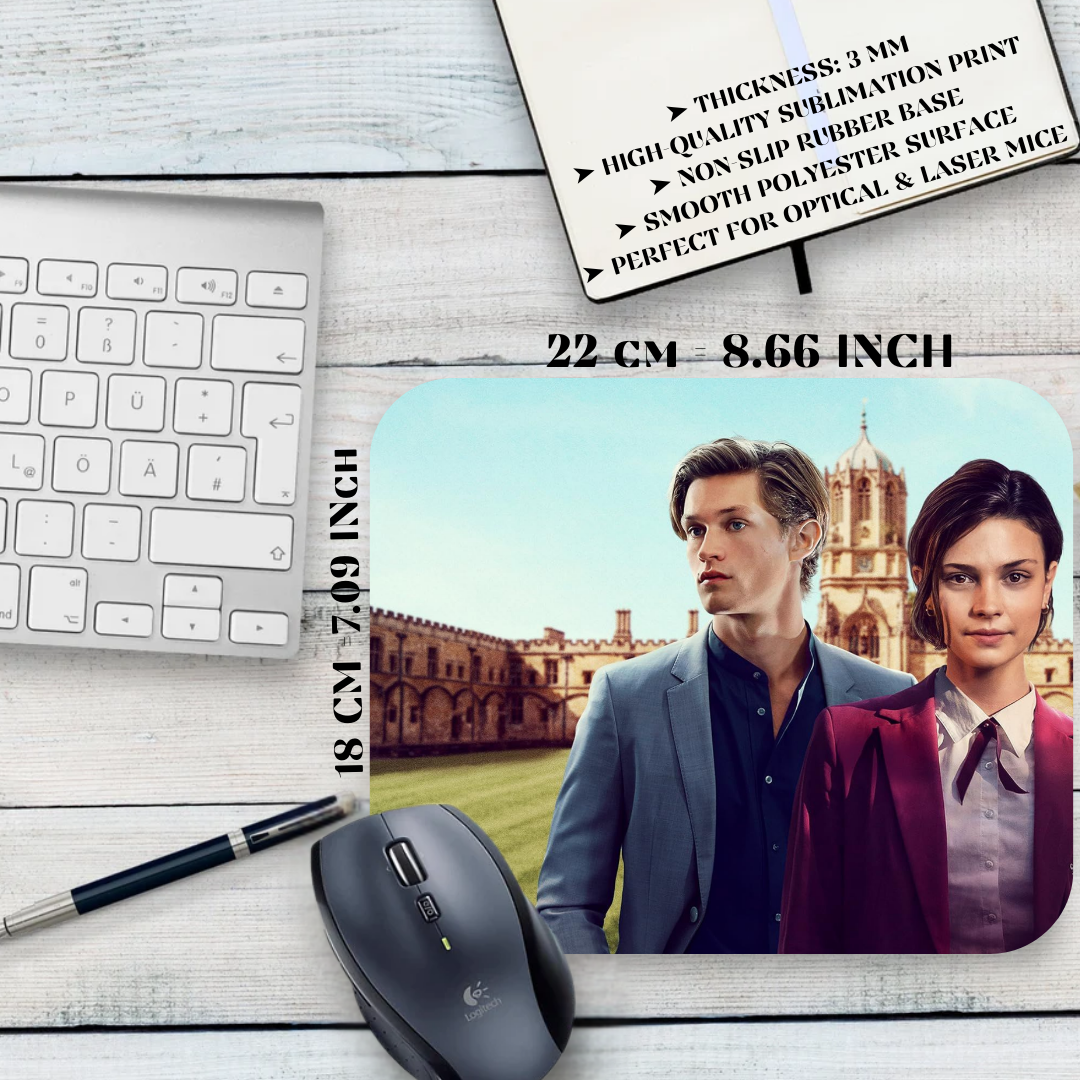 Podkładka pod mysz Maxton Hall / Maxton Hall – serial romantyczny, Ruby Bell i James Beaufort