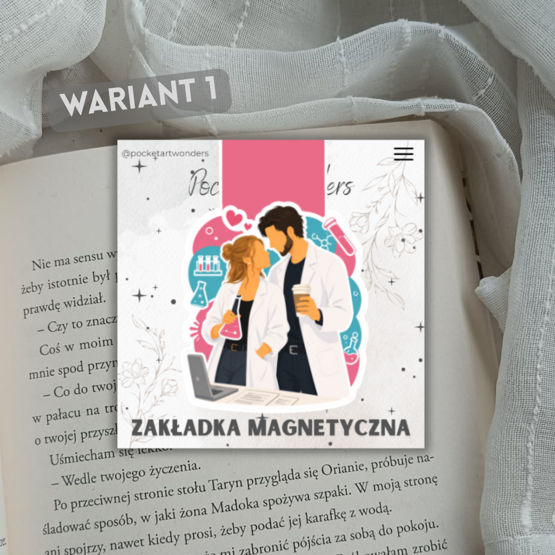Magnetische Lesezeichen für das Buch „The Love Hypothesis“ – Romance- und BookTok-Ästhetik