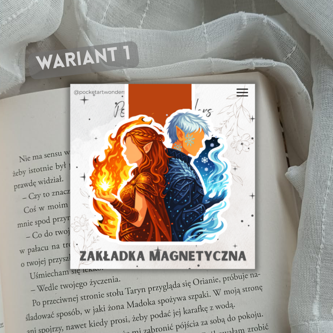 Zakładka magnetyczna - inspirowana Throne of Glass