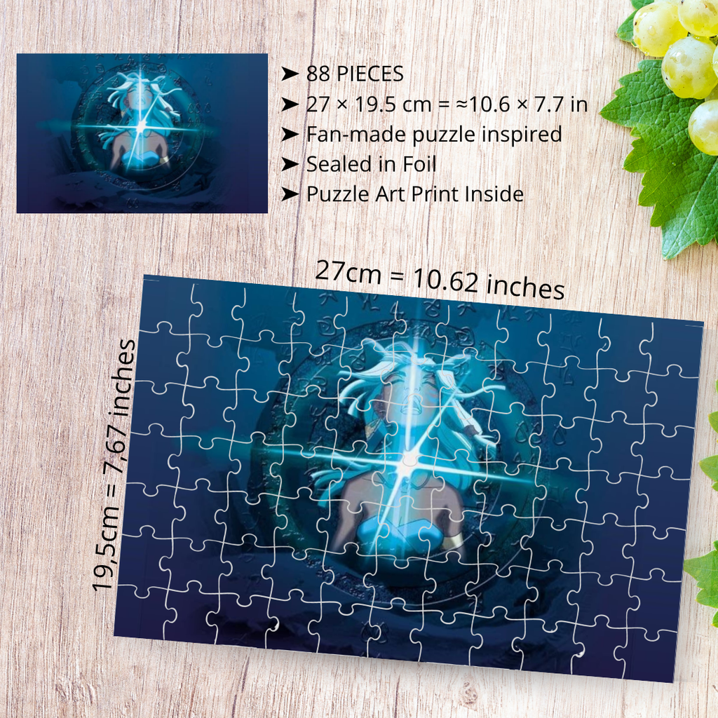 Atlantis: The Lost Empire Inspired Puzzle | 88 Piece Fan Art | Disney Aesthetic Collectible | Milo Thatch & Kida | Fan-Made Sublimation Puzzle Gift