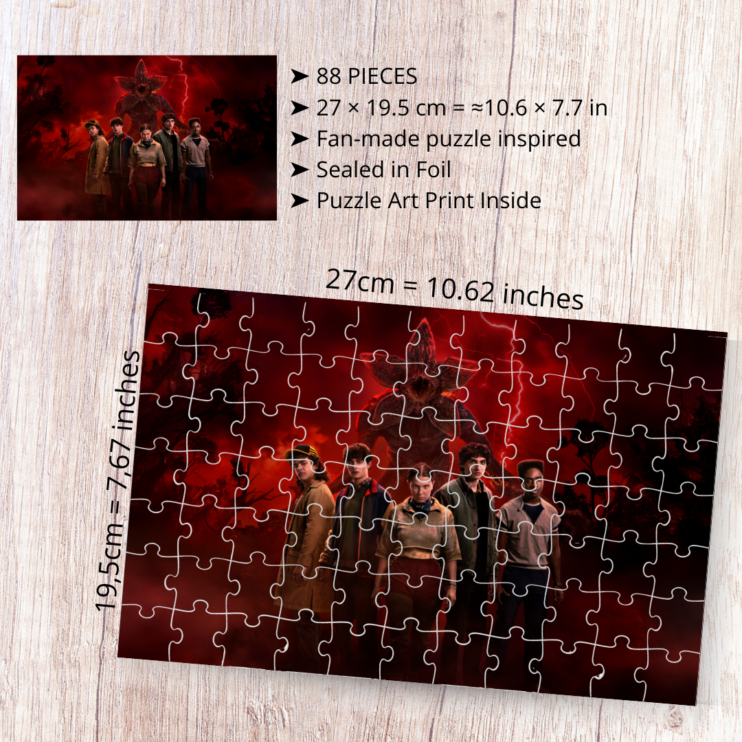 Puzzle Stranger Things / Stranger Things – Netflix series, fantasy horror