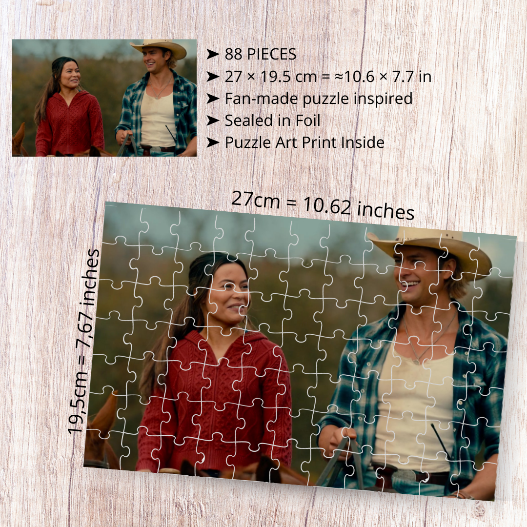 Puzzle Not That Paris / The Wrong Paris - a romantic Netflix movie