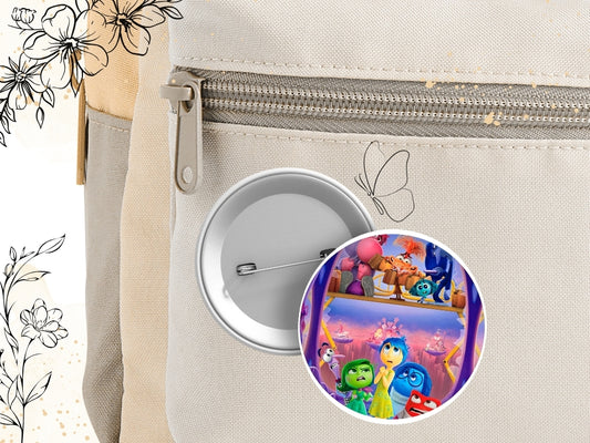 Inside Out | Backpack pin