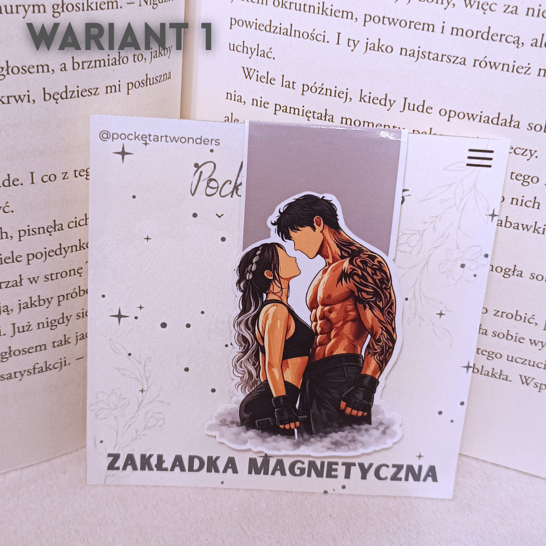 Zakładka magnetyczna - inspirowana Fourth Wing