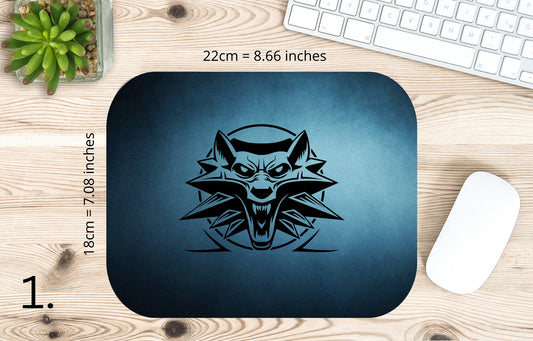 Podkładka pod mysz Wiedźmin / The Witcher – Geralt, Ciri i Yennefer