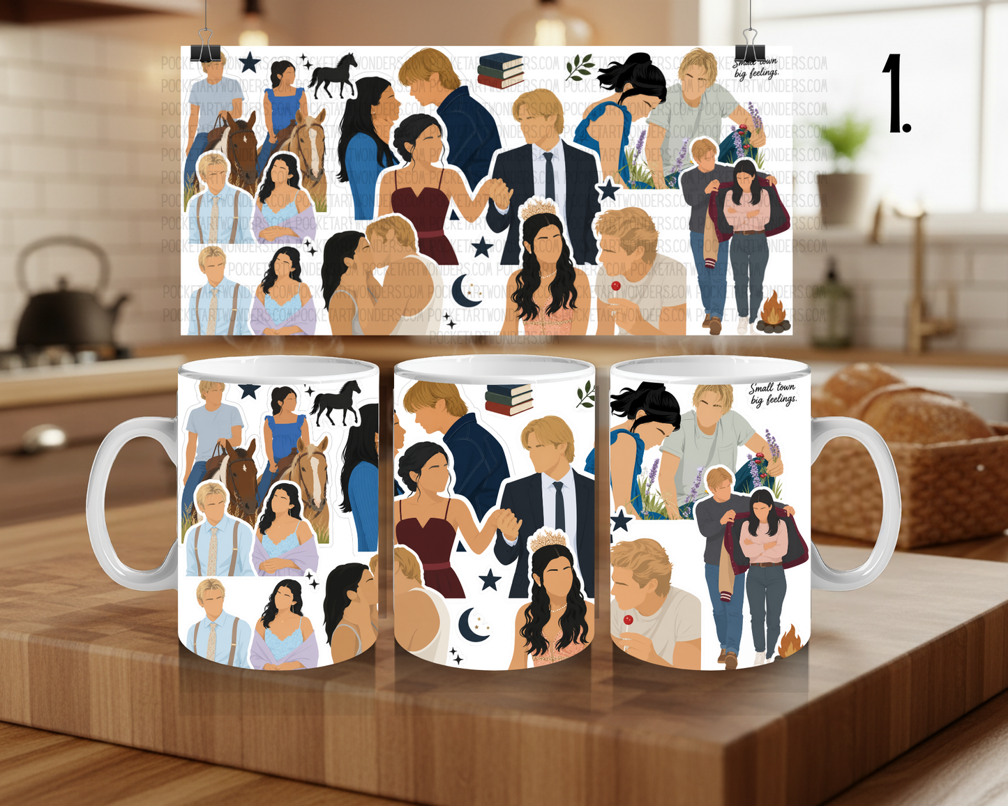 Ceramic Mug 330 ml - My Life with the Walter Boys Inspired
