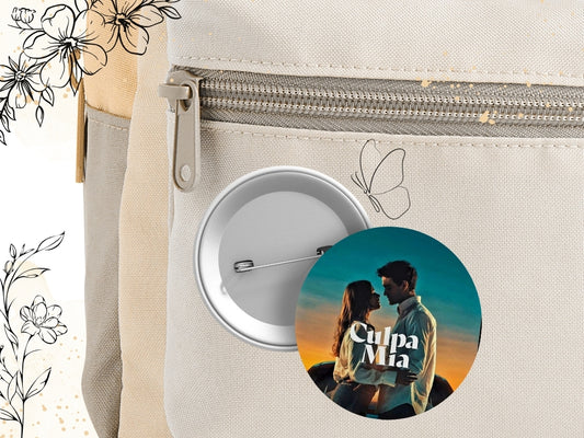 Culpa Mia, Culpa Tuya | Backpack pin