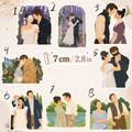Samolepka – Bridgerton, Benedict & Sophie