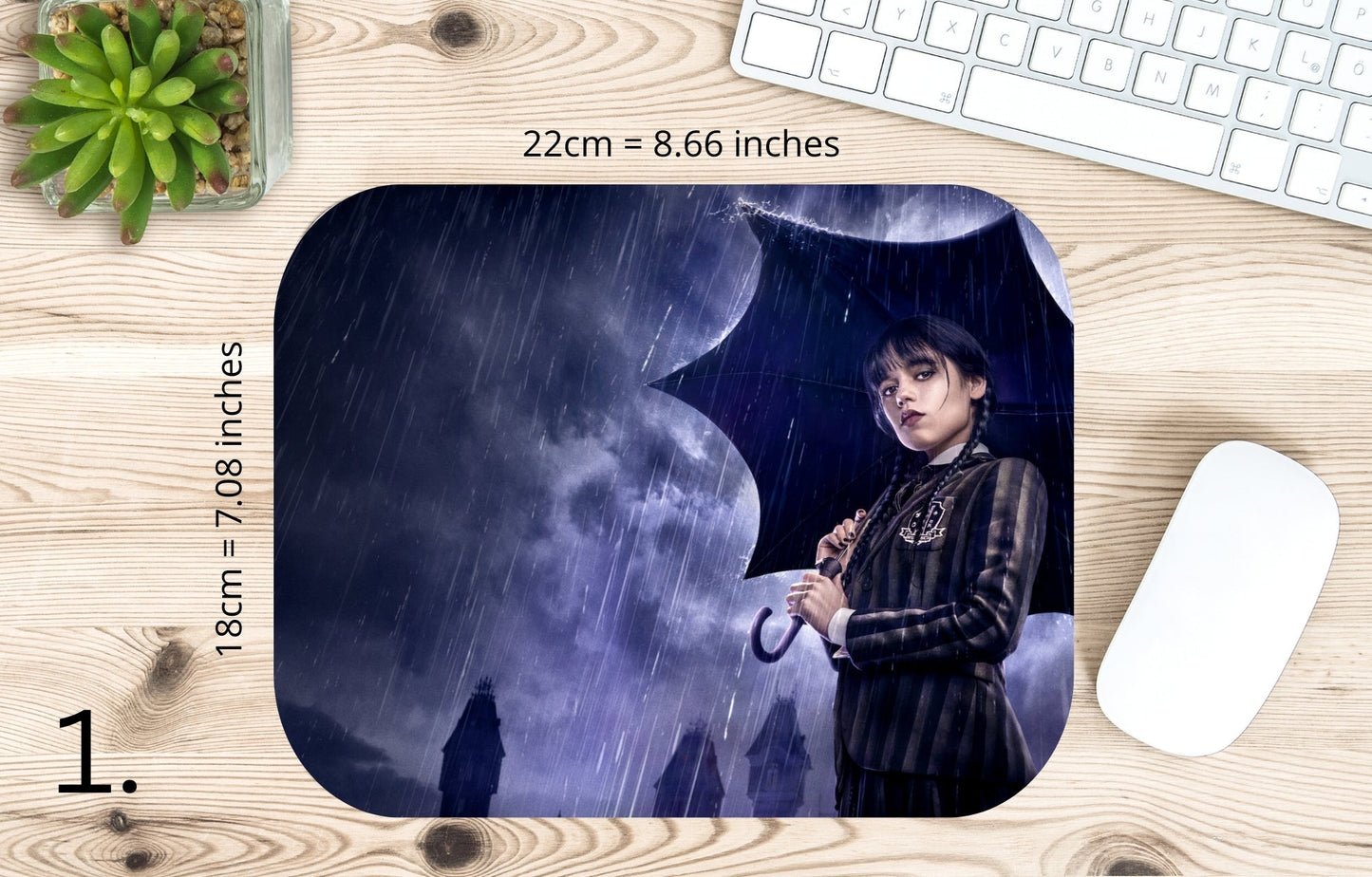 Mouse Pad - Wednesday Inspired