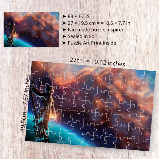 Puzzle Planeta Skarbów / Treasure Planet – animacja Disney, przygoda sci-fi