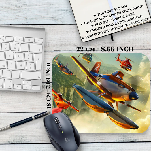Podkładka pod mysz Samoloty / Planes – animacja Disney, Dusty Crophopper
