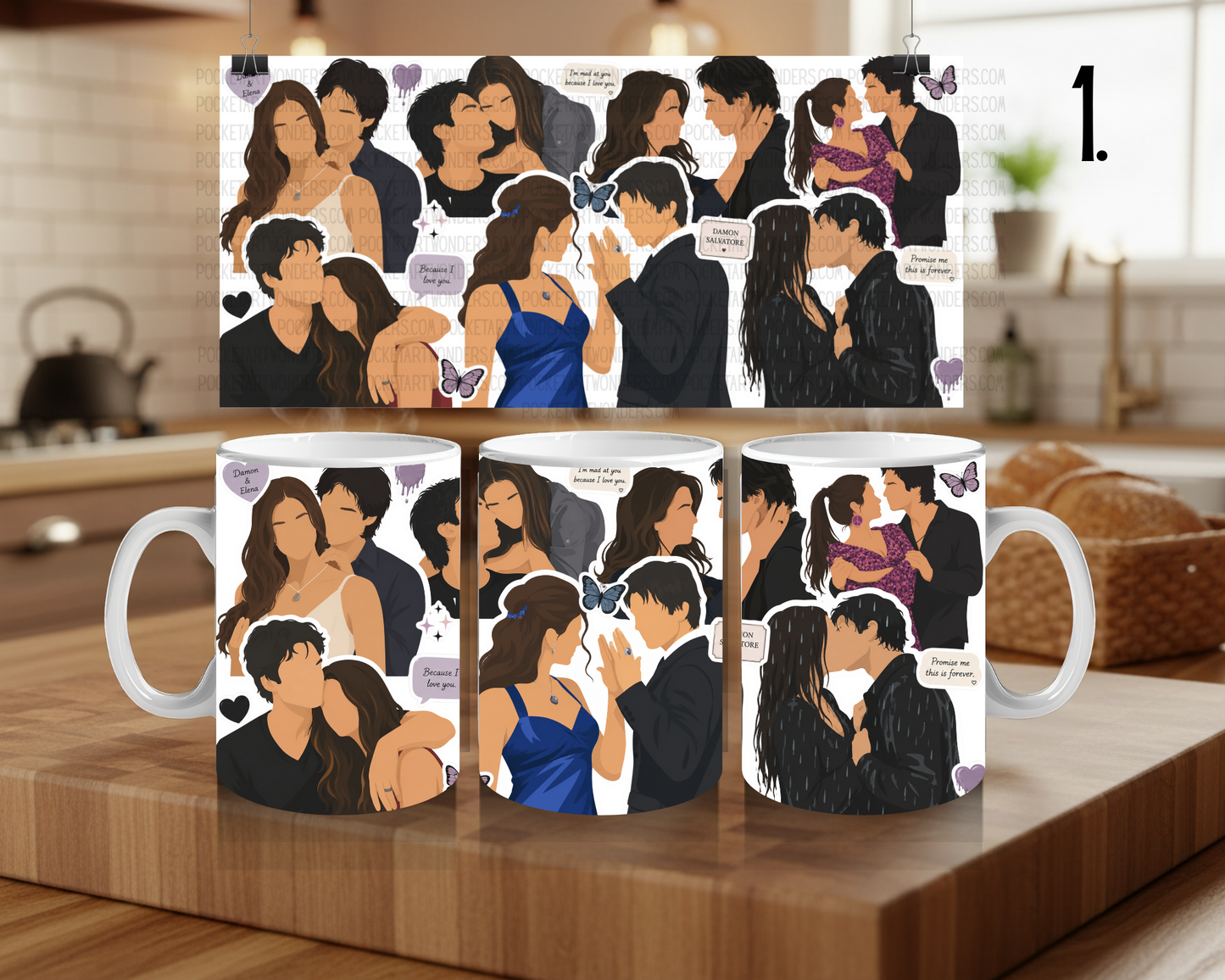 Ceramic Mug 330 ml - The Vampire Diaries, The Originals Inspired