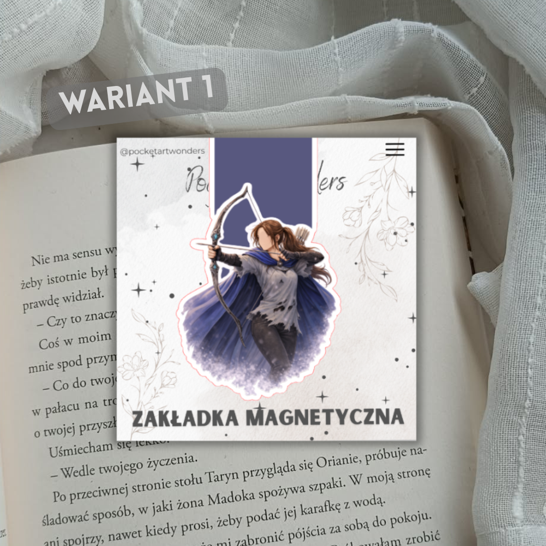 Zakładka magnetyczna - inspirowana ACOTAR