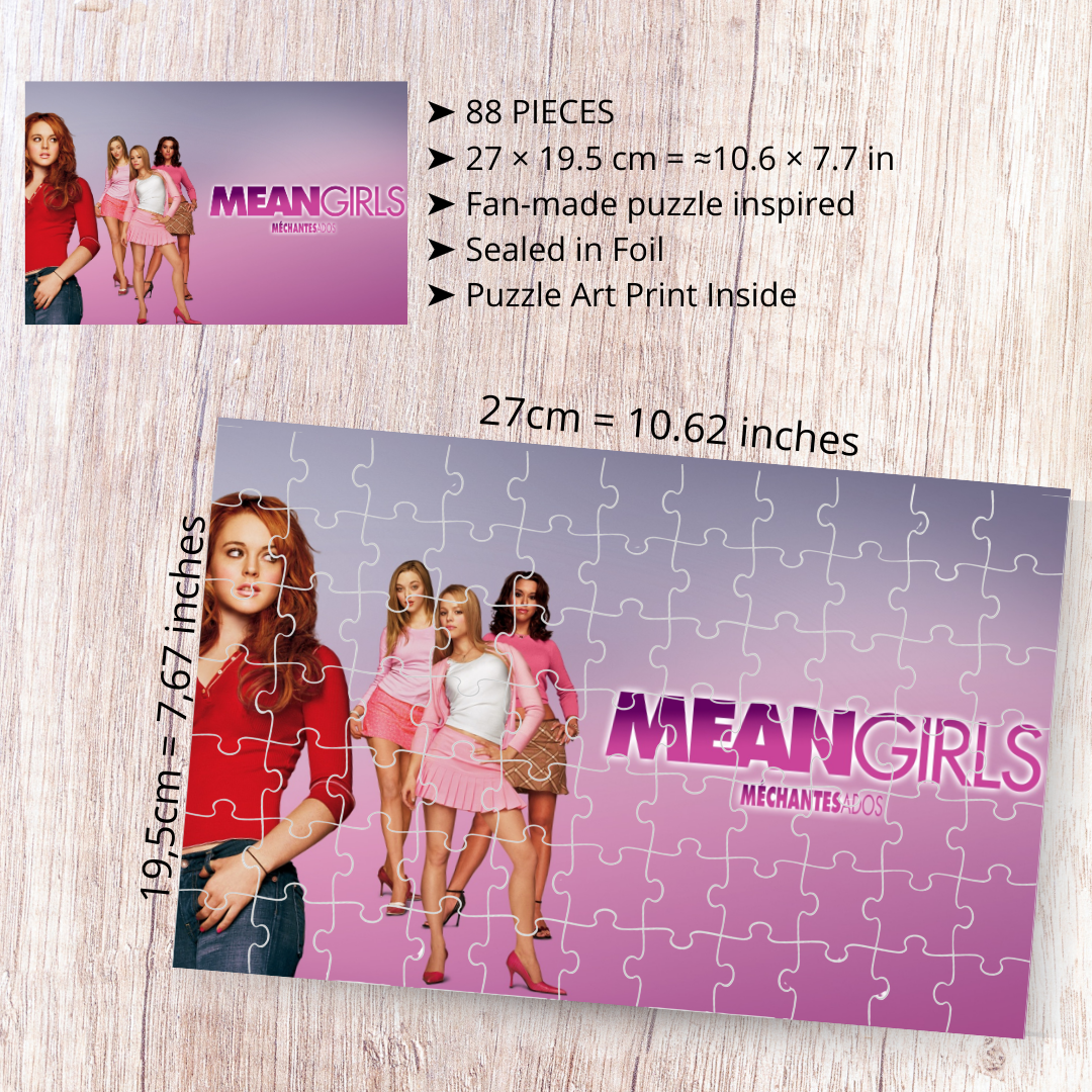 Puzzle Wredne Dziewczyny / Mean Girls – kultowy film młodzieżowy