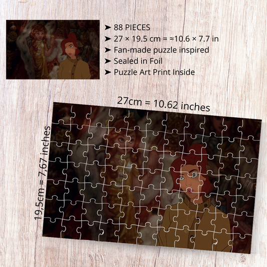 Puzzle Anastazja / Anastasia – animacja inspirowana Disney