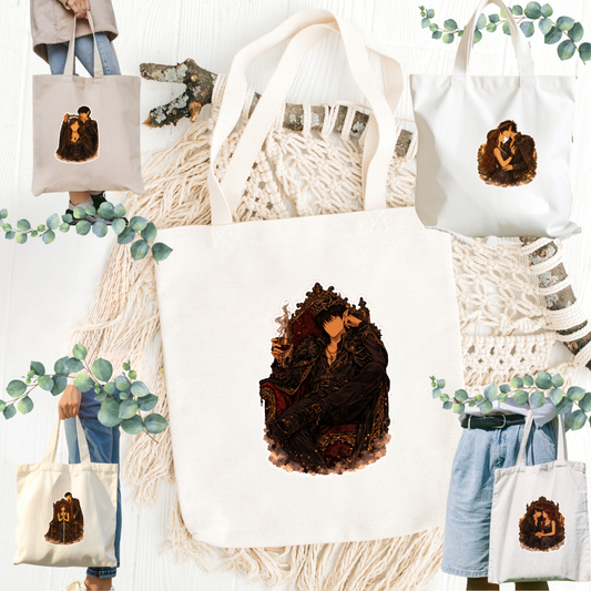 Torba fantasy – fae, magiczny klimat, romantasy aesthetic, bookish inspirowane The Cruel Prince / Okrutny Książę