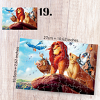 Puzzle mit 88 Teilen – Król Lew / The Lion King