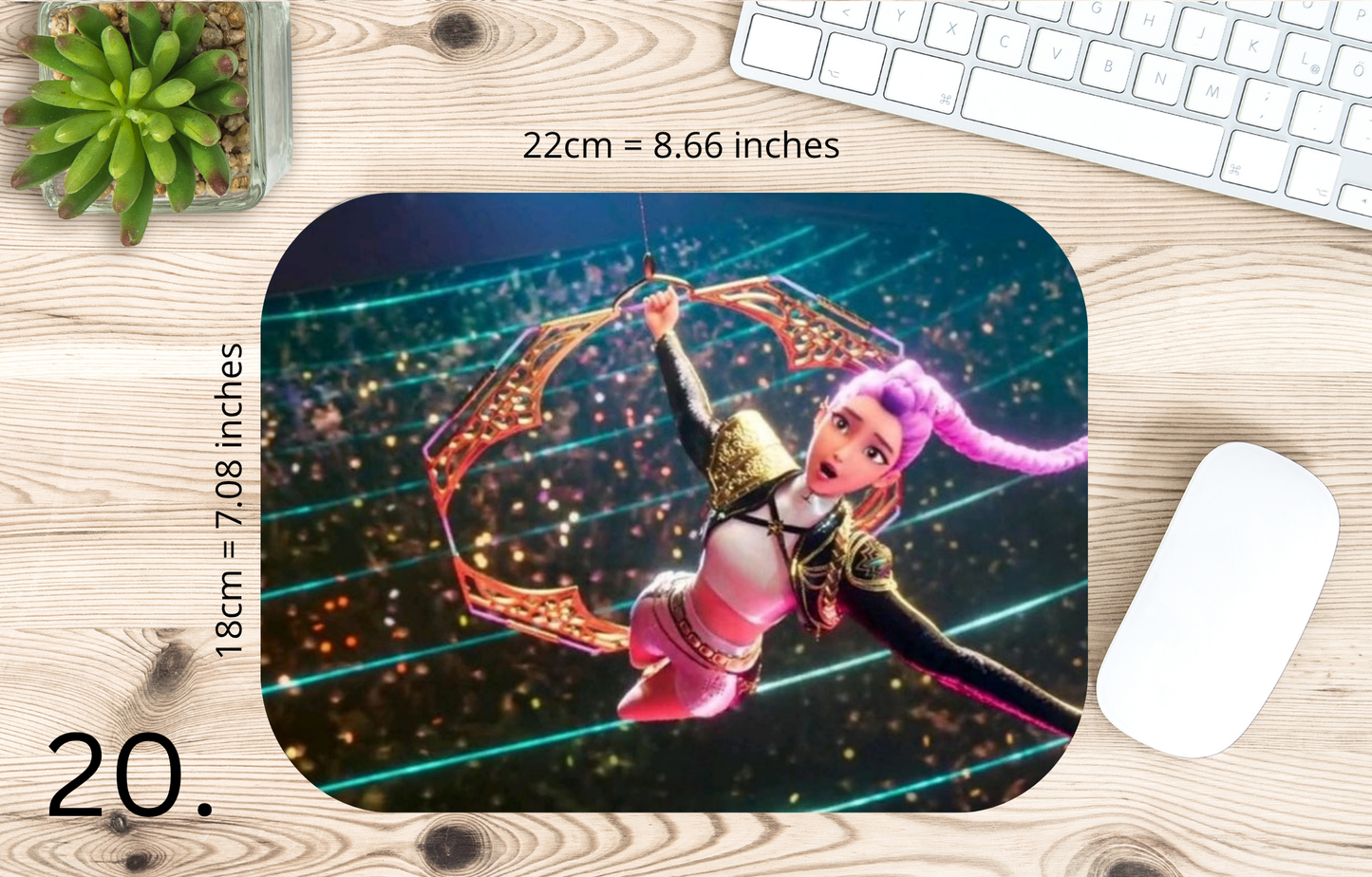 Kpop Demon Hunters | MAUSEPAD, Gaming Mouse Pad