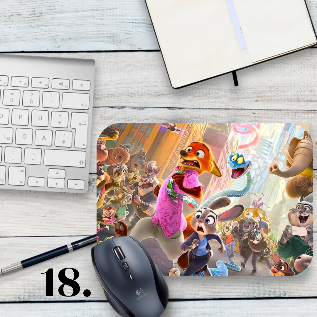 Zootopia Mouse Pad - Judy Hopps and Nick Wilde