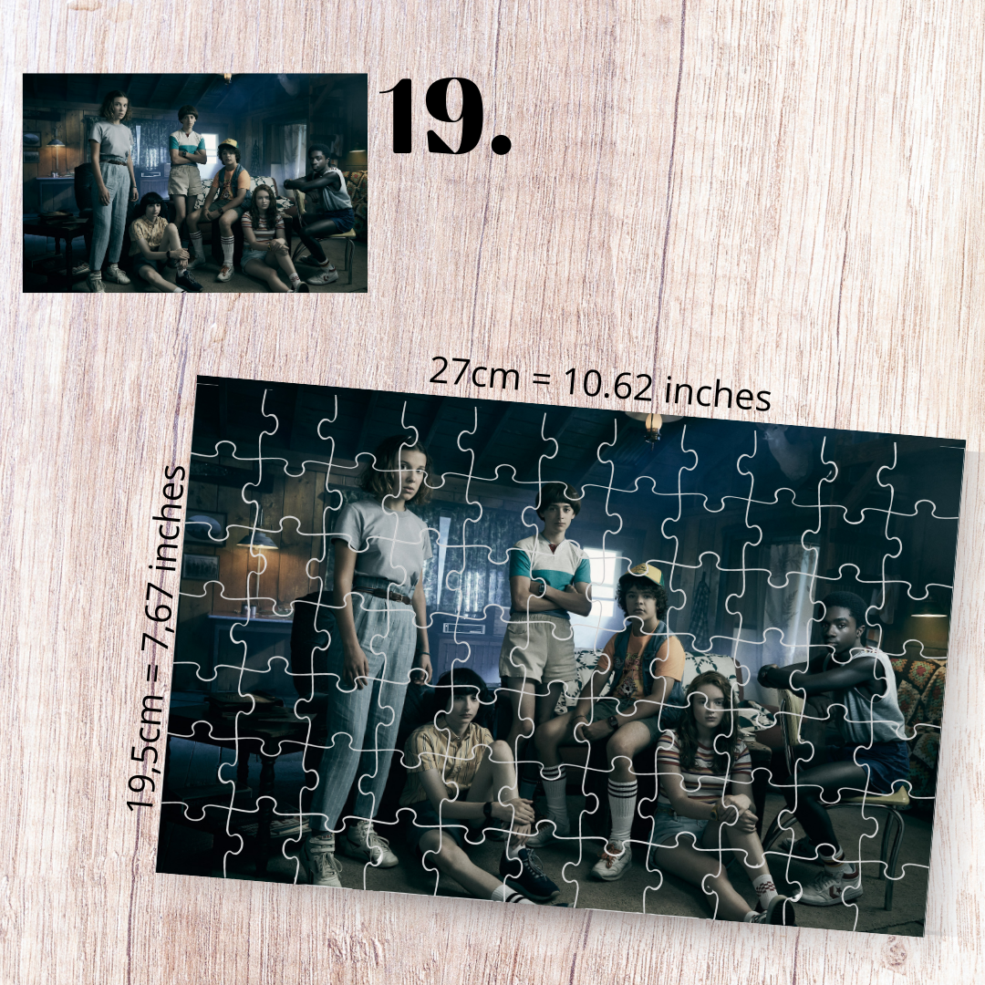 Puzzle Stranger Things / Stranger Things – serial Netflix, horror fantasy