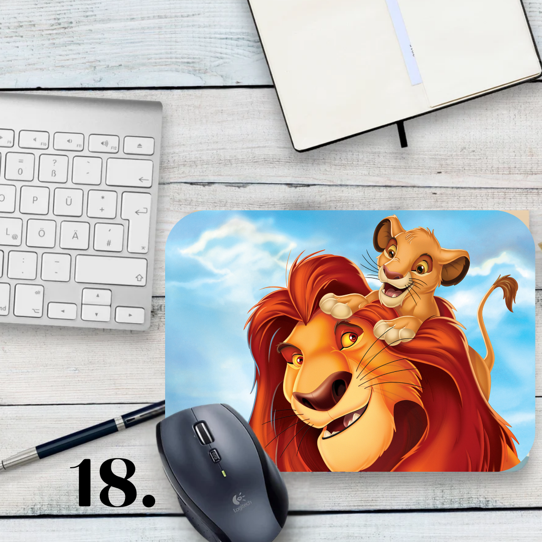 Podkładka pod mysz Król Lew / The Lion King – Simba, Nala, Timon i Pumba