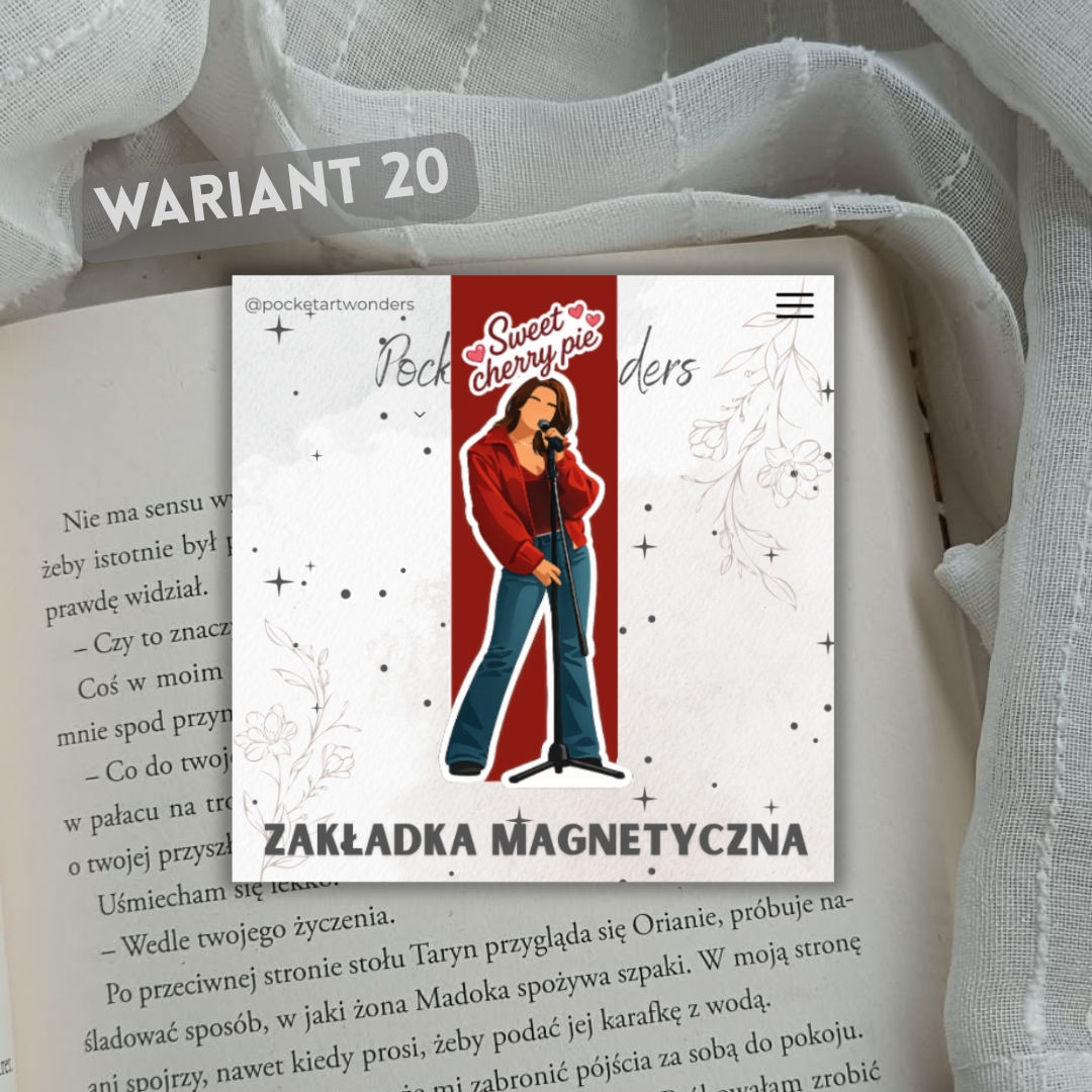 Zakładka magnetyczna - inspirowana Off Campus