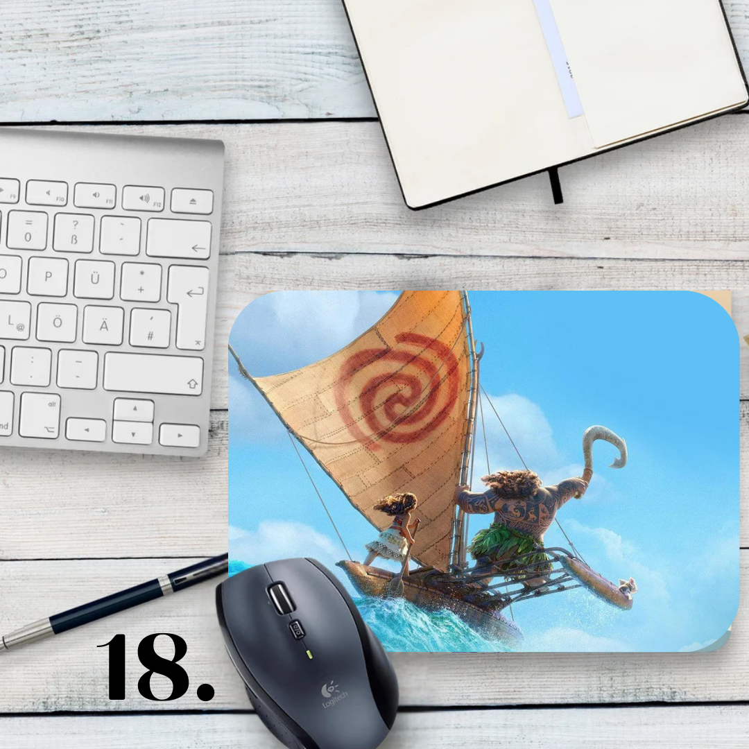 Vaiana / Moana Mousepad - Moana and Maui, Disney Animation