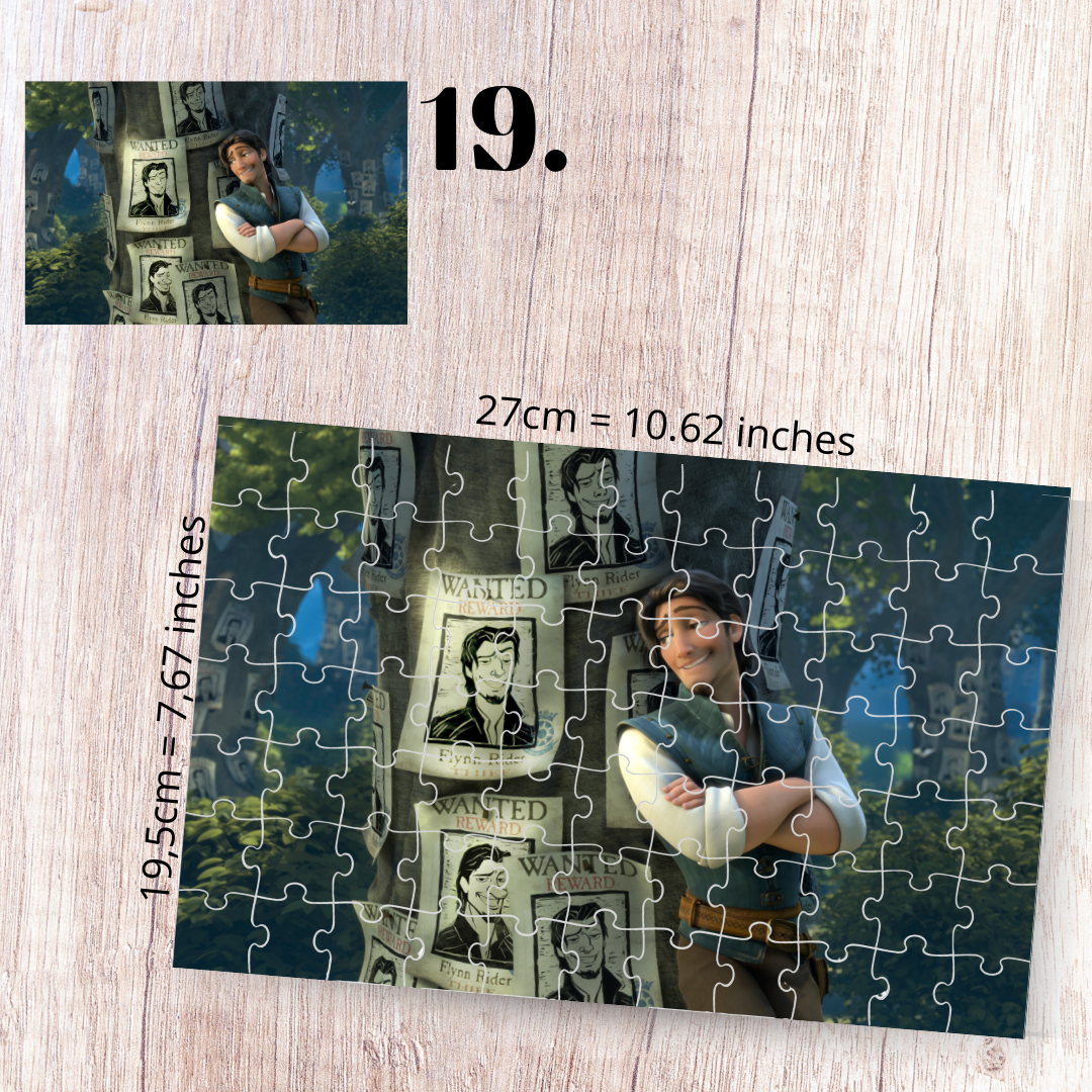 Puzzle Zaplątani / Tangled – Roszpunka, animacja Disney