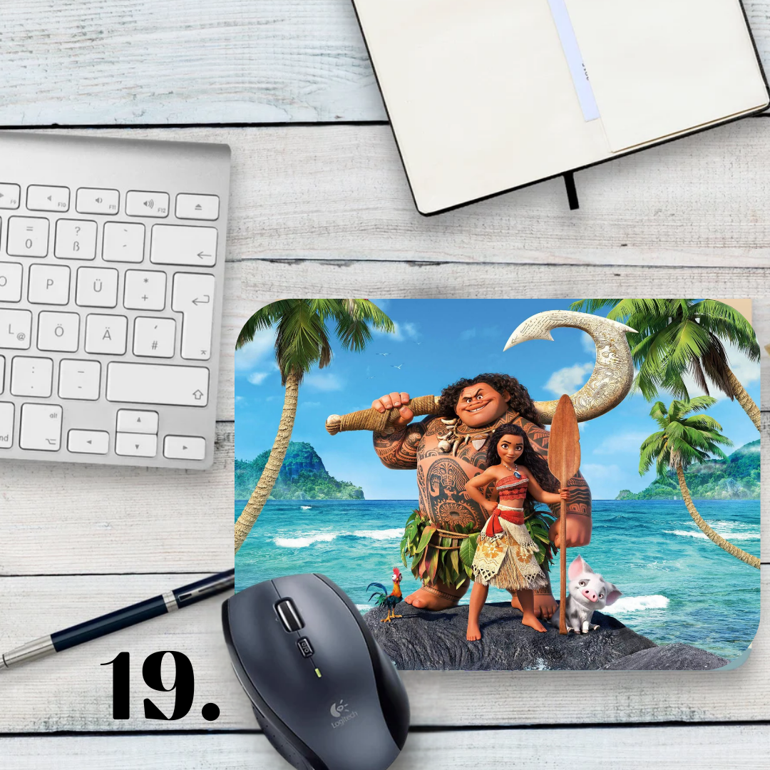 Vaiana / Moana Mousepad - Moana and Maui, Disney Animation