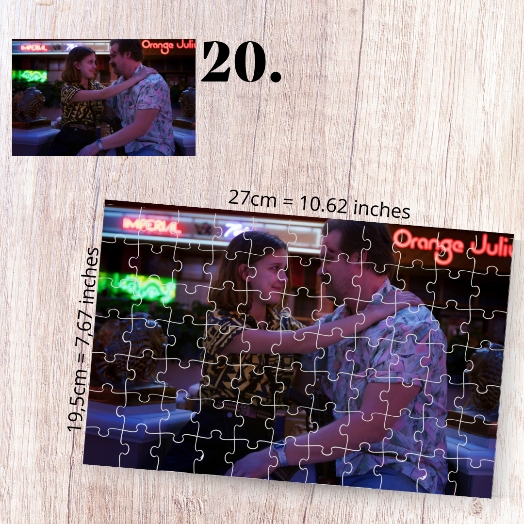 Puzzle Stranger Things / Stranger Things – serial Netflix, horror fantasy