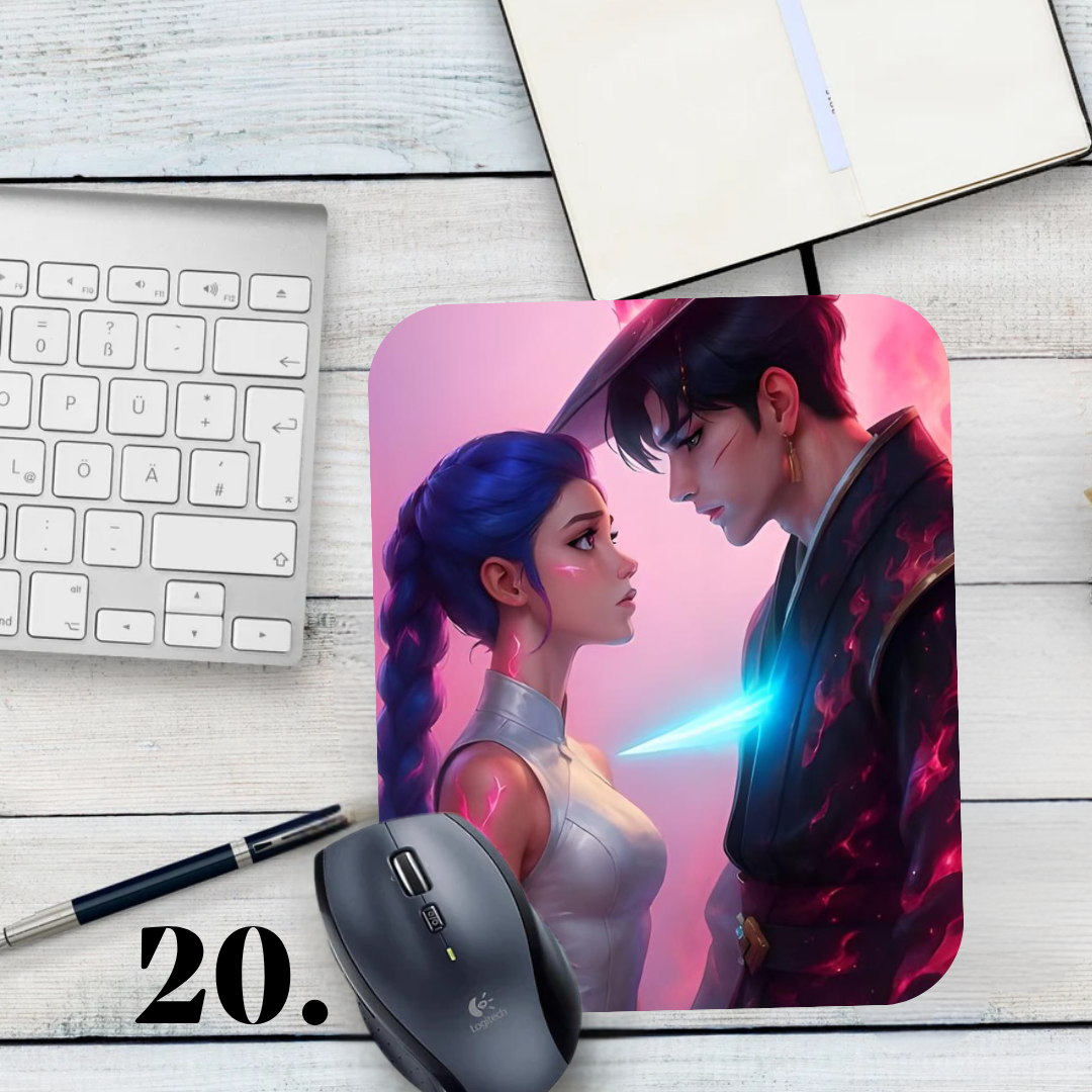 Podkładka pod mysz K-Pop Demon Hunters / K-Pop Demon Hunters – muzyka K-Pop, fantasy